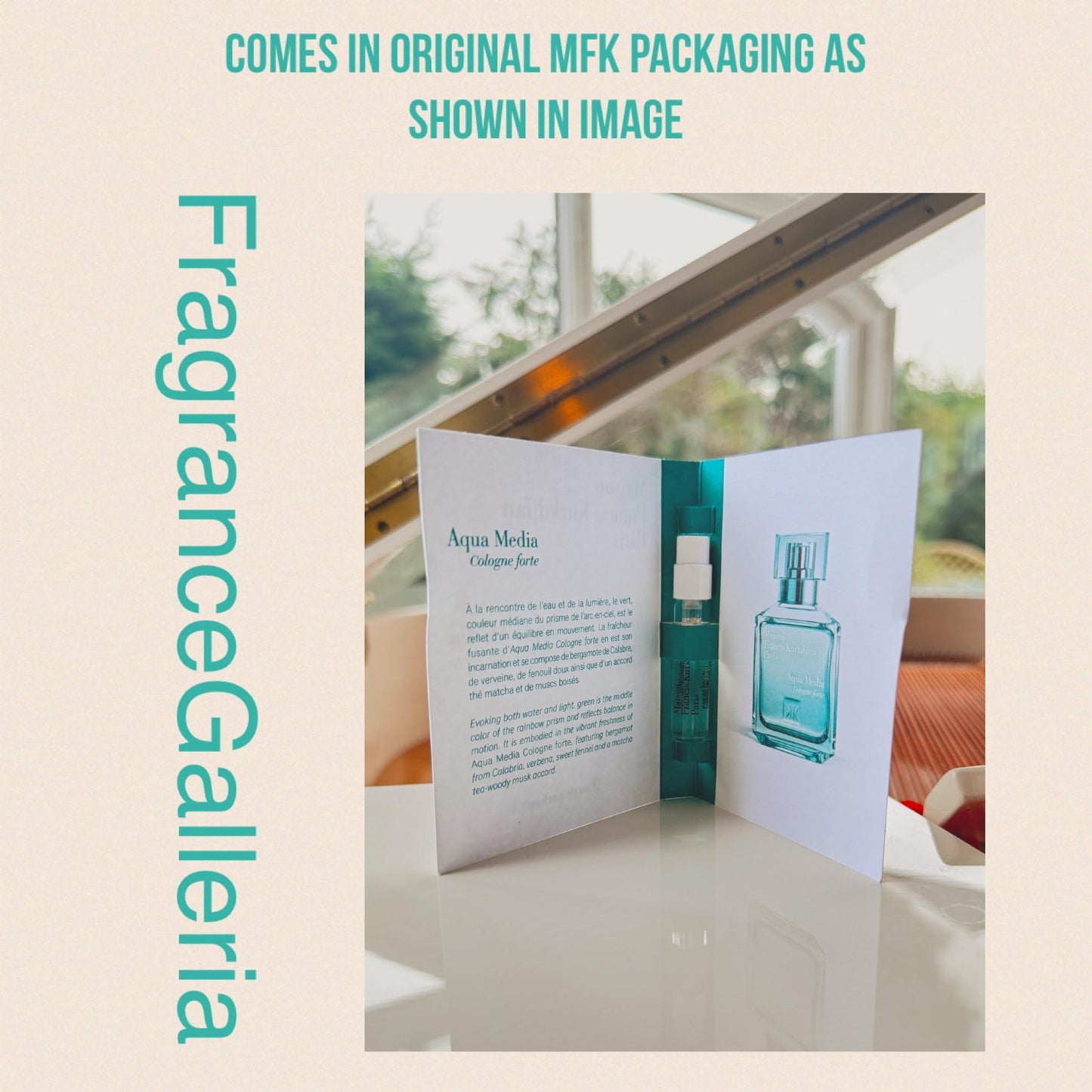 2ML MFK Official Aqua Media Cologne Forte Fragrance Sample - unisex