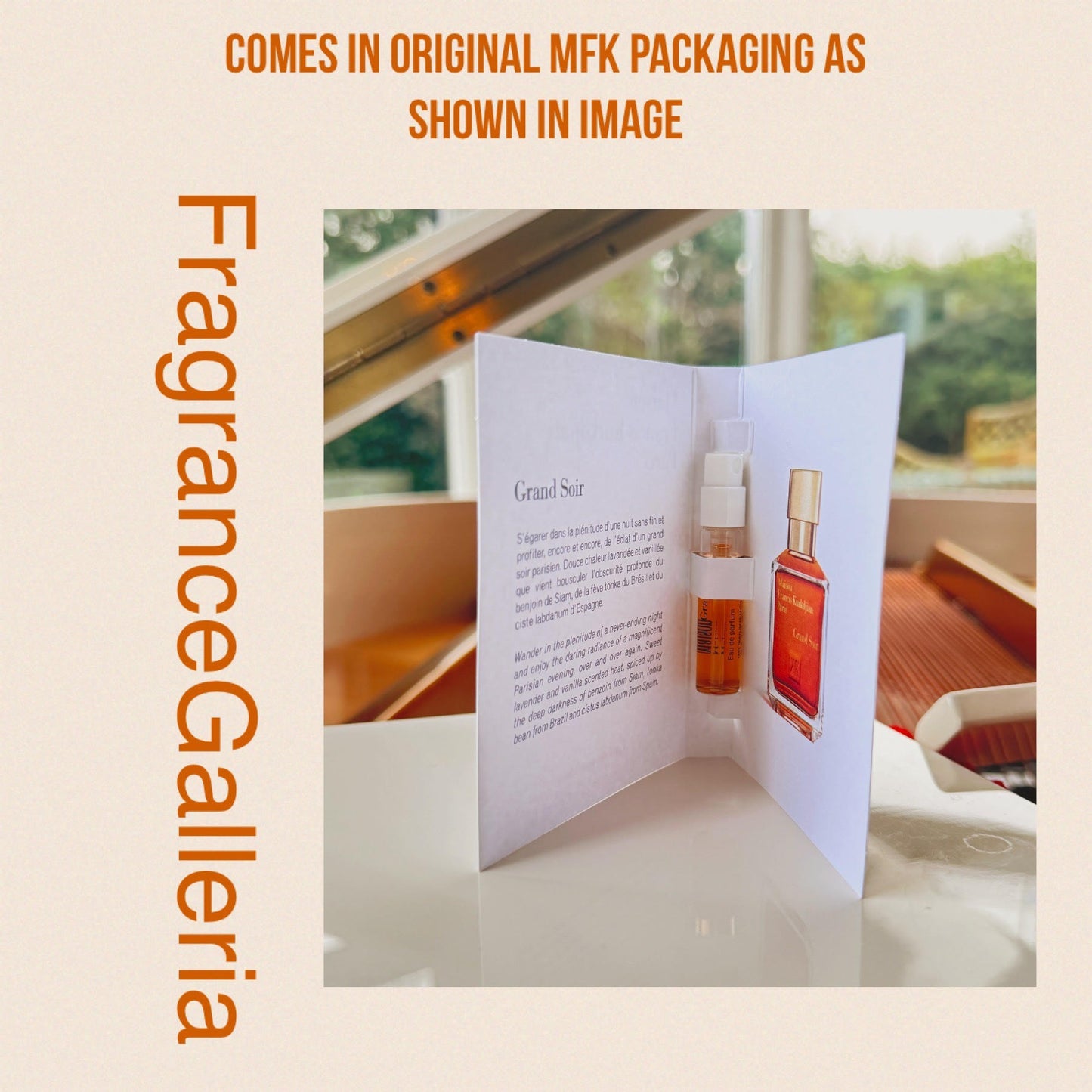 2ML MFK Official Grand Soir Fragrance Sample - unisex