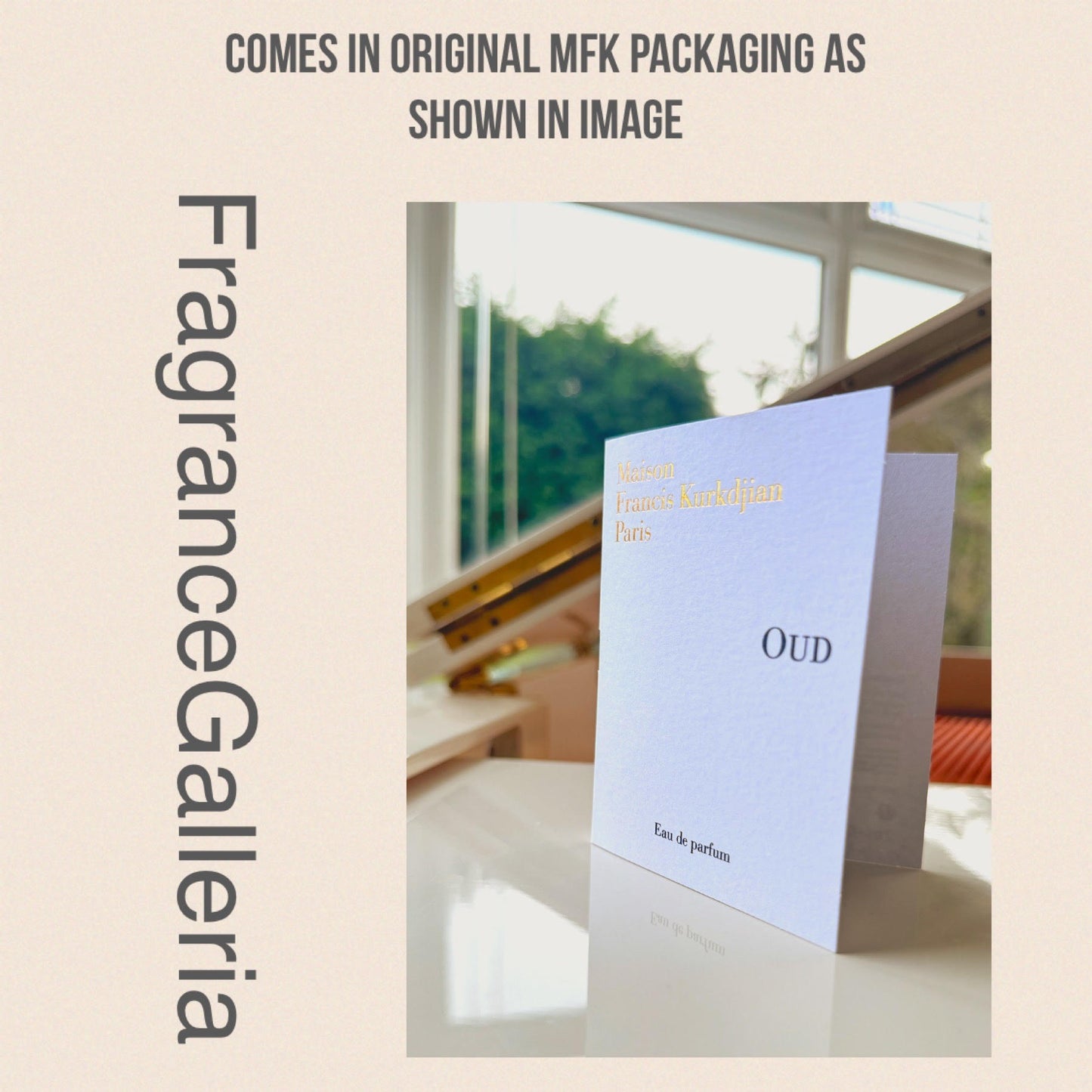 2ML MFK Official Oud Fragrance Sample - unisex